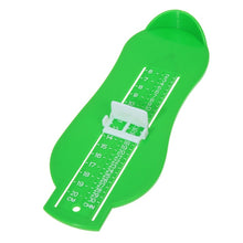 Load image into Gallery viewer, Adjustable Scale Shoe Size Foot Length Ruler Baby Feet Measuring Instrument Baby's Foot Length And Record Growth Process